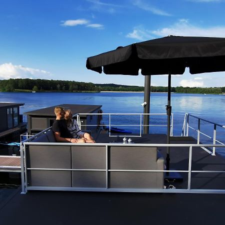 Houseboats Mookerplas Met Dakterras Middelaar Экстерьер фото