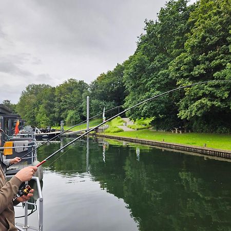 Houseboats Mookerplas Met Dakterras Middelaar Экстерьер фото
