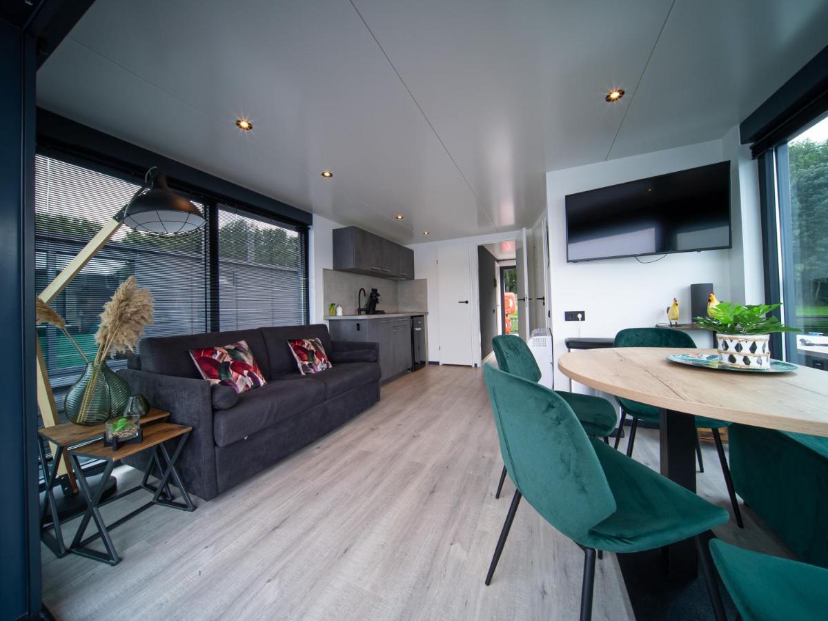 Houseboats Mookerplas Met Dakterras Middelaar Экстерьер фото