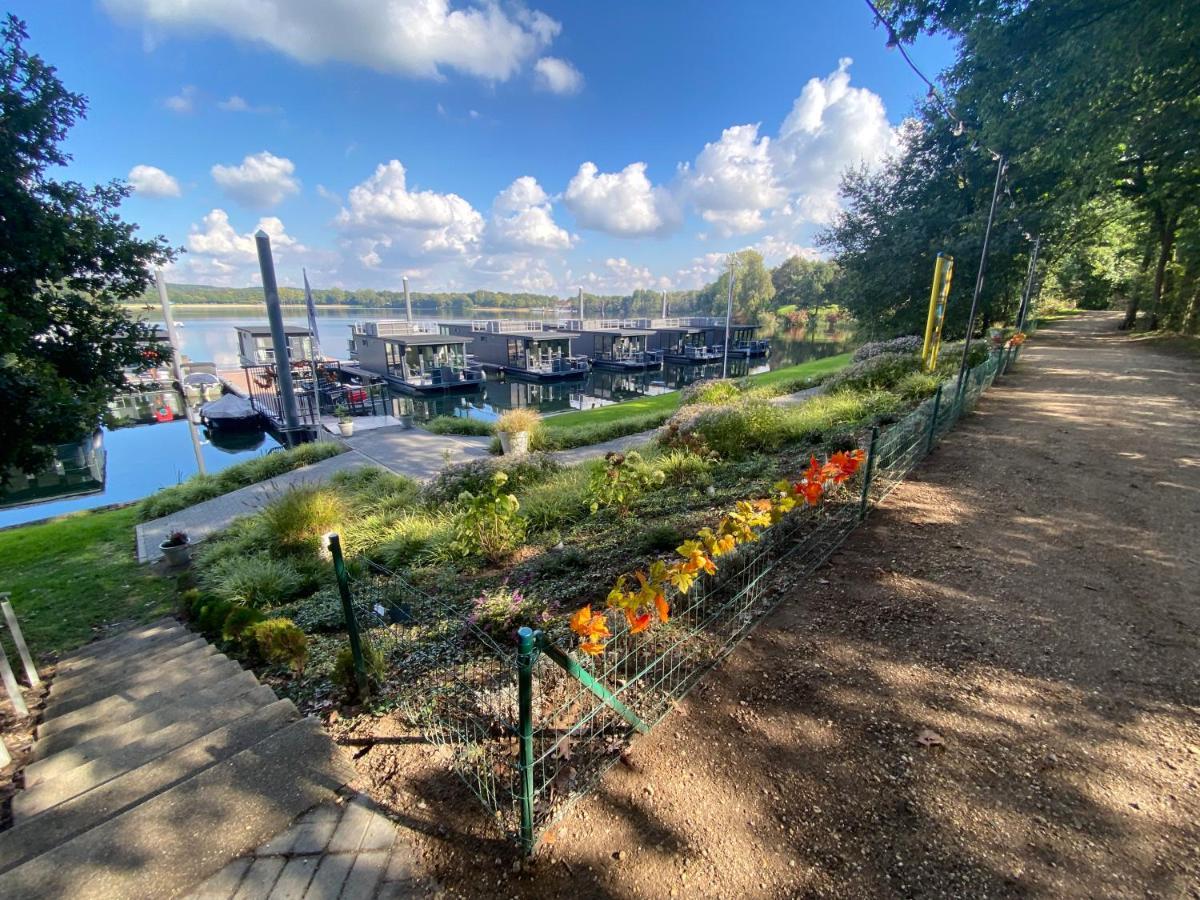 Houseboats Mookerplas Met Dakterras Middelaar Экстерьер фото