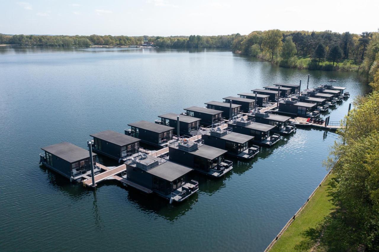 Houseboats Mookerplas Met Dakterras Middelaar Экстерьер фото